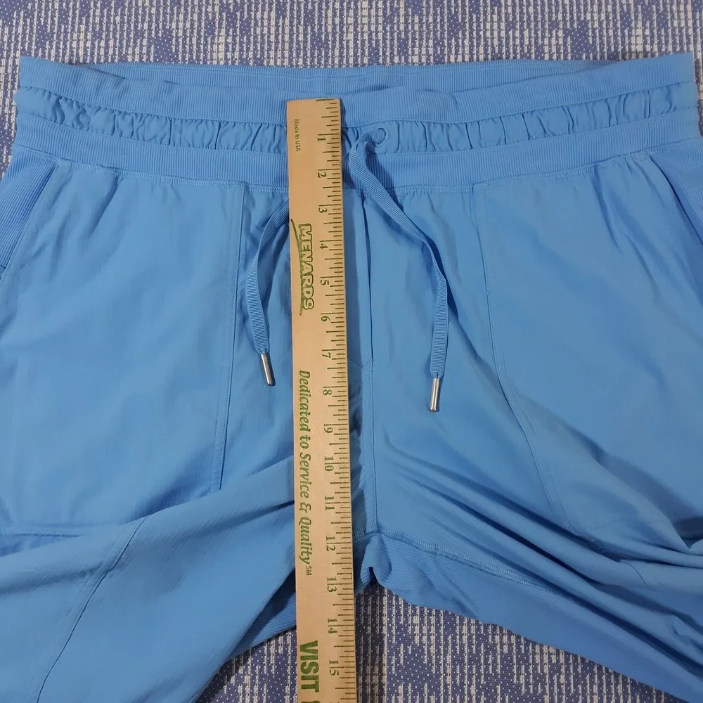 Lululemon Dance Studio Joggers Crop Pants Womens Size 14 Blue High Rise LW6CDQS